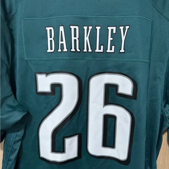 NIKE Philadelphia Eagles Saquon Barkley Super Bowl 59 Jersey XL - Picture 6 of 6
